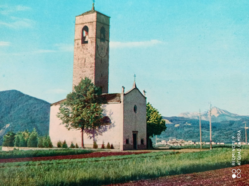 Chiesa San Rocco foto anni 70