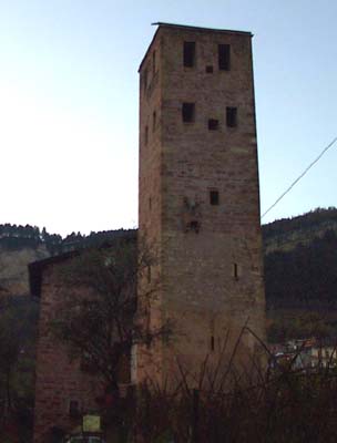 castello della rosa ville di giovo